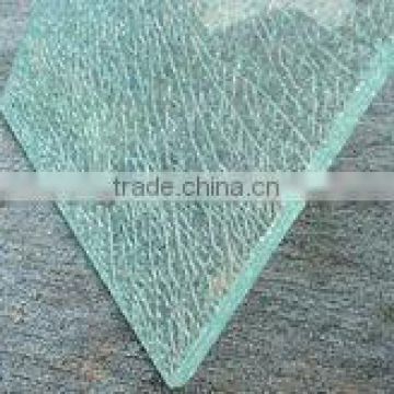 Ice crack laminated glass with AS/NZS2208:1996,BS6206,EN12150