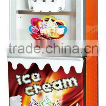 3 nozzles ice cream machine rainbow