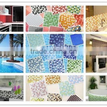 decoration material glass mosaic tile