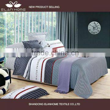 100% cotton pigment printting home bedding set