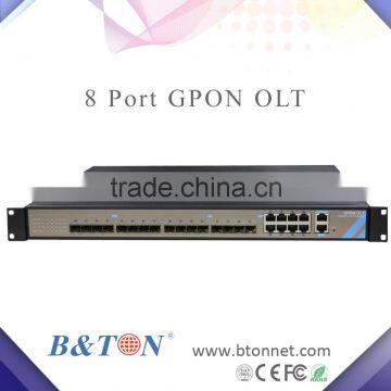 8 Port GPON OLT for FTTX solution