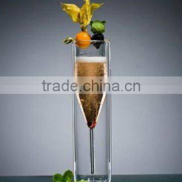 handmade 300ml wine glass .goblet glass for Christmas Day gift