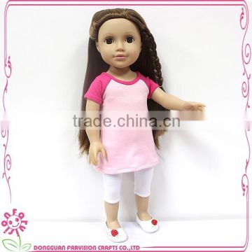 hot sale 18 inch big girl plastic doll for girls