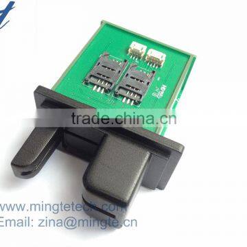 RS-232 interface Kiosk Manual magnetic IC Card Readers MT180 for Fuel , CNG Dispensers