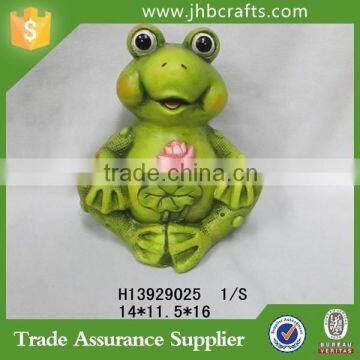 Handmade Frog Garden Decoration Frog Statue