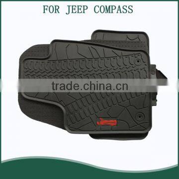 Wholesale Custom Fit Branded Logo Car Floor Mats For JEEP COMPASS