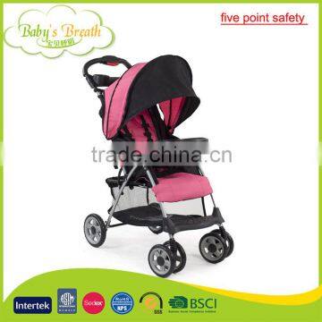 BS-25A wholesale custom baby design stroller 2015 with five point safety seat harness