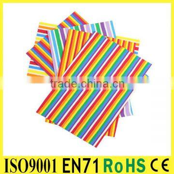 customized stripe eva foam sheet manufacturer