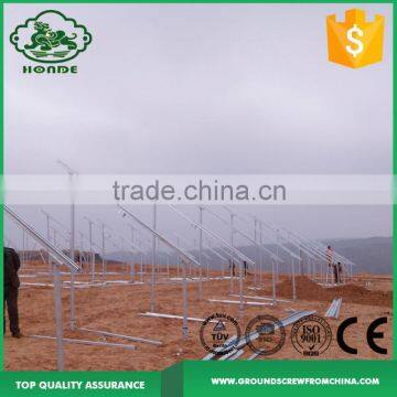 Small MOQ Solar Energy Ground Bracket Mounting
