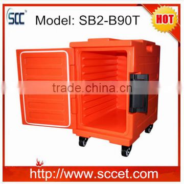 Food grade PE Plastic food cabinet for catering, food warmer cabinet in restaurant