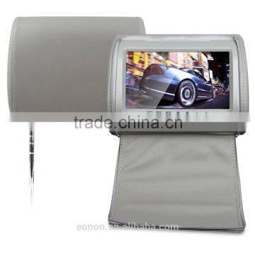 EONON L0291 9" HD Car Headrest Monitor With Built in DVD (Gray Color) photo-2