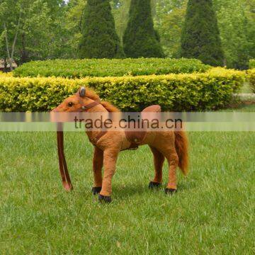 promotional custom stuffed plush horse animal toys