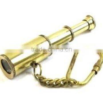KEY CHAIN TELESCOPE - KEY RING TELESCOPE - KEYCHAIN TELESCOPE - KEYRING TELESCOPE - BRASS KEYCHAIN -NAUTICAL KEY CHAIN - GIFT