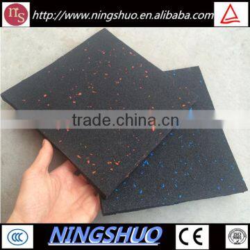 Trade Assurance Outdoor Basketball Court Rubber Floor Tile, Exterior Rubber Paver
