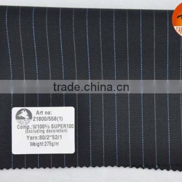 Super100's suiting wool fabric