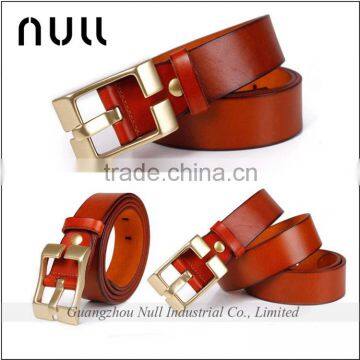 Top Brand Generous Metal Buckle Mens Belt Leather Strip for Designer Belt
