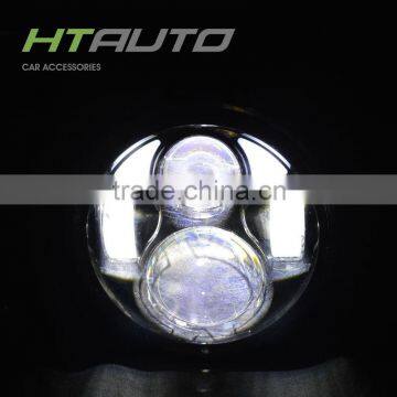 HTAUTO 40W 5.75" Round LED Headlight Led Drl Fog Light Led Projector Led Vehicle Lights Lamp
