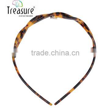 Wholesale Fashion jewelry 2015 Colorful acetate hairbands women casual hair jewelry acrylic hair band