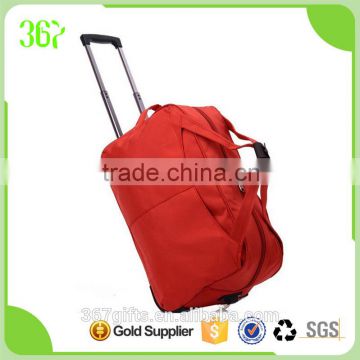 Karen Style Customized Logo Multifunctional Luggage Outdoor Bag Portable Trolley Bag