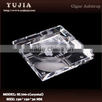 Luxury High quality K9 crystal cigar ashtray cohiba ashtray Table ashtray large crystal ashtrays