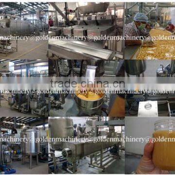 Full Automatic & High Efficiency Peanut Butter Line, Peanut Butter Processing Line, Peanut Butter Making Machines Capacity 0.5TP