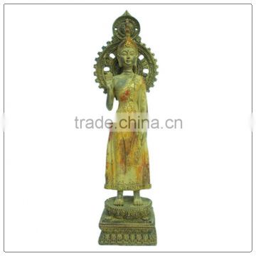 Antique color female buddha statue, buddha sales