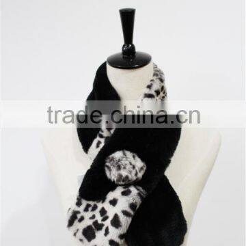 Elegen Cheap New design fashion women fake fur scarf/Fake Fur shawl