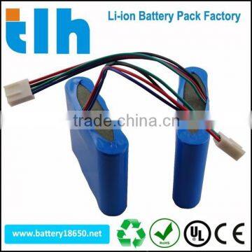 2S2P 18650 7.4V 4.4AH Lithium Battery Packs