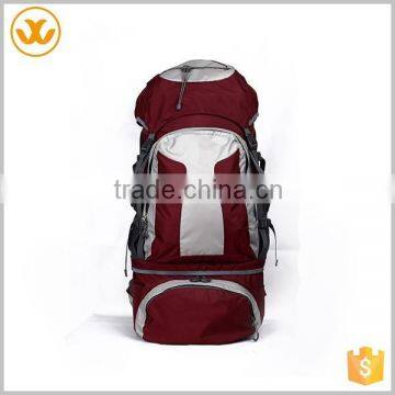 Custom big size shoulder strap sport style hiking promotional backpack