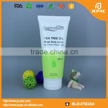 Body Lotion Squeezable Plastic Tube