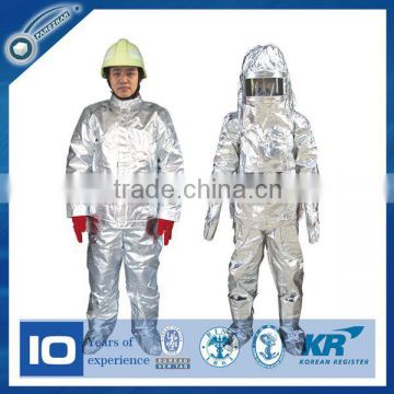 aluminum fire suit fireman protective clothing