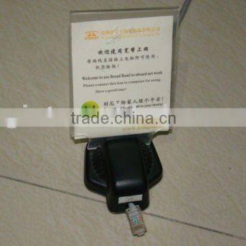 hotel cable holder KT602