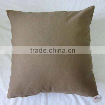 P03 dyed plain canvas pillow