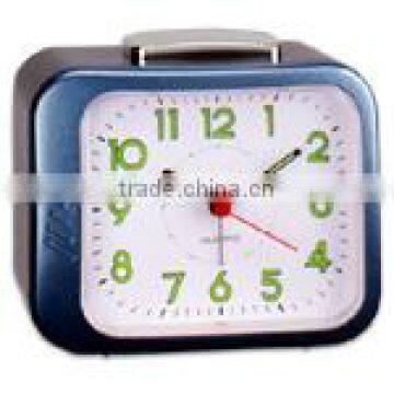 Plastic Old Fashion Table Square Bell Alarm Clock photo-2