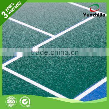 5MM Slicon PU Synthetic Court Sports Flooring photo-2