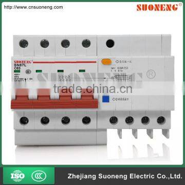 DZ47L 4P 63A 30mA earth leakage circuit breaker ELCB