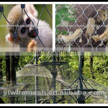 Stainless steel bird and animal netting enclosure