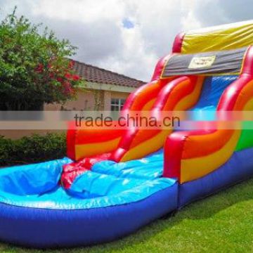 Infaltable water slide