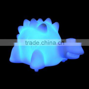 LED battery operated hotest color changing gift dinosaur light