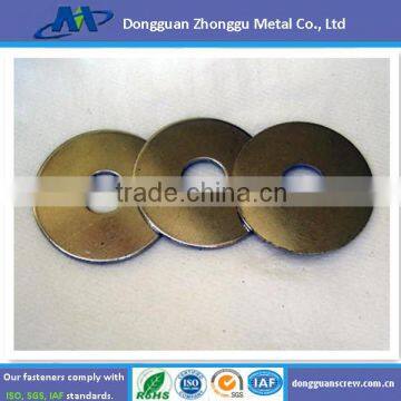 DIN 125 Carbon steel zinc flat plain washers