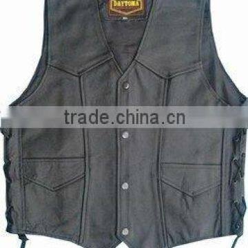 DL-1583 Custom Leather Vest