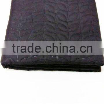 Embossed good quality solid color quilt