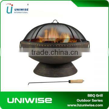 Stainless Steel Firebowl Fire Pit With Handles photo-4
