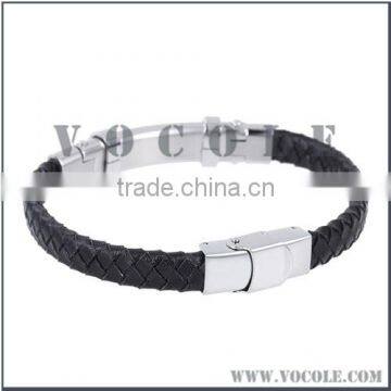 leather bracelet with magnetic closure new arrival 2016 jewelry design