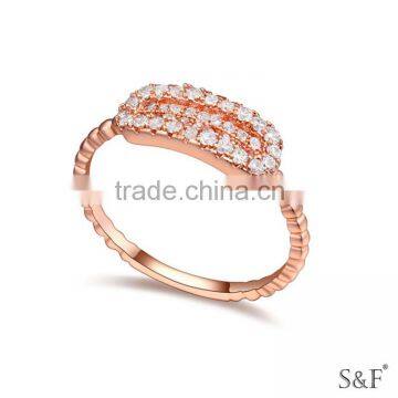 16519 original Austria crystal jewelry charm White Gold ring