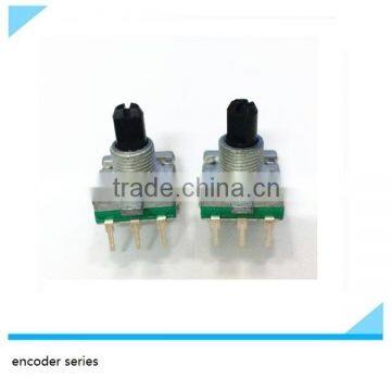 HongYu rotary encoder with flat shaft electric 12&24 detents rotary encoder