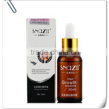 2015 Hot Selling!! China SNAZII Hair Growth Essence Oil/ Anti Hair Promotes Hair Growth Serum