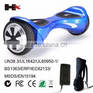 HX new model 6.5 inch high quality two wheels electric self balancing hoverboard