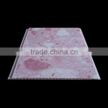 pink marble color pvc panel