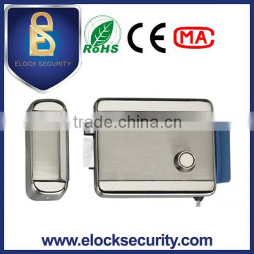 Stainless steel electric rim lock